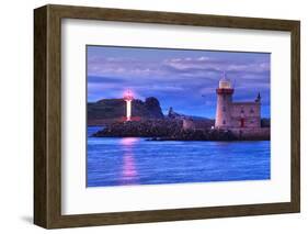 Ireland, Howth Lighthouse-Thomas Ebelt-Framed Photographic Print