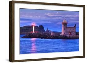 Ireland, Howth Lighthouse-Thomas Ebelt-Framed Photographic Print