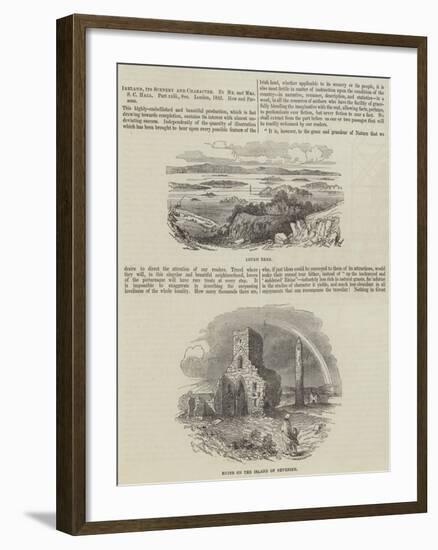 Ireland, its Scenery and Character-null-Framed Giclee Print