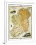 Ireland Map by C. Montague-Philip Spruyt-Framed Giclee Print