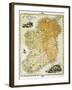 Ireland Map by C. Montague-Philip Spruyt-Framed Giclee Print