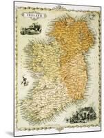Ireland Map by C. Montague-Philip Spruyt-Mounted Giclee Print