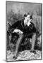 Ireland: Oscar Wilde (1854 - 1900), Irish writer and poet, 1882-null-Mounted Photographic Print