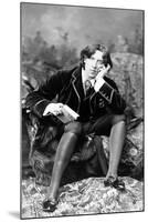 Ireland: Oscar Wilde (1854 - 1900), Irish writer and poet, 1882-null-Mounted Premium Photographic Print