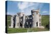 Ireland, Ruins of Clifden Castle-null-Stretched Canvas