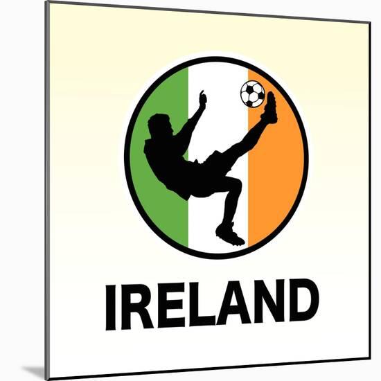 Ireland Soccer-null-Mounted Giclee Print