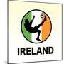 Ireland Soccer-null-Mounted Giclee Print