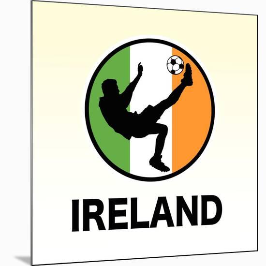 Ireland Soccer-null-Mounted Giclee Print