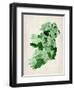 Ireland Watercolor Map-Michael Tompsett-Framed Art Print