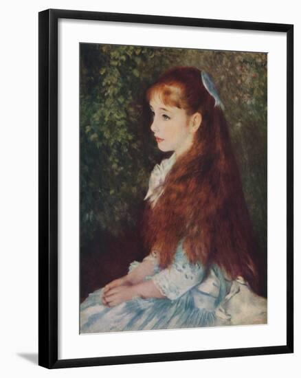 'Irene Cahen d'Anvers, (1872-1963)', 1880, (1939)-Pierre-Auguste Renoir-Framed Giclee Print