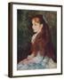 'Irene Cahen d'Anvers, (1872-1963)', 1880, (1939)-Pierre-Auguste Renoir-Framed Giclee Print