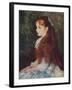 'Irene Cahen d'Anvers, (1872-1963)', 1880, (1939)-Pierre-Auguste Renoir-Framed Giclee Print