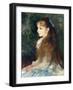 Irene Cahen D'Anvers, 1880-Pierre-Auguste Renoir-Framed Premium Giclee Print