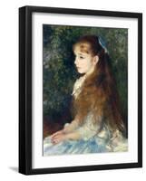 Irene Cahen D'Anvers, 1880-Pierre-Auguste Renoir-Framed Giclee Print