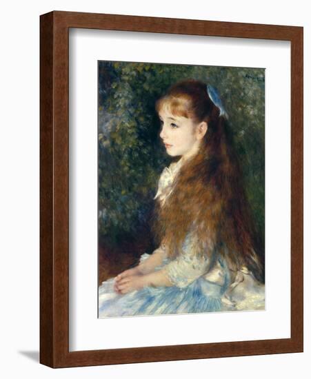 Irene Cahen D'Anvers, 1880-Pierre-Auguste Renoir-Framed Giclee Print