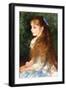 Irene Cahen D Anvers-Pierre-Auguste Renoir-Framed Art Print