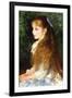 Irene Cahen D Anvers-Pierre-Auguste Renoir-Framed Art Print