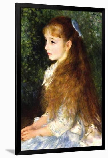 Irene Cahen D Anvers-Pierre-Auguste Renoir-Framed Art Print