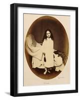 Irene, circa 1863-Lewis Carroll-Framed Giclee Print