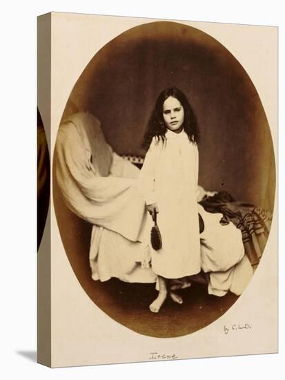 Irene, circa 1863-Lewis Carroll-Stretched Canvas