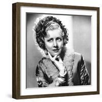 Irene Dunne, American Film Actress and Singer, 1934-1935-null-Framed Photographic Print