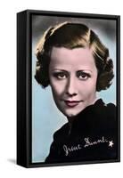 Irene Dunne, American Film Actress and Singer, 20th Century-null-Framed Stretched Canvas