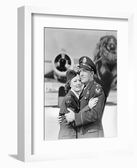 Irene Dunne; Spencer Tracy. "A Guy Named Joe" [1943], Directed by Victor Fleming.-null-Framed Photographic Print