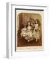 Irene Macdonald, Flo Rankin and Mary Macdonald at Elm Lodge, Hampstead, July 1863-Lewis Carroll-Framed Giclee Print