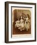 Irene Macdonald, Flo Rankin and Mary Macdonald at Elm Lodge, Hampstead, July 1863-Lewis Carroll-Framed Giclee Print