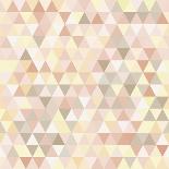 Triangle Geometric Background-IreneArt-Art Print