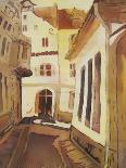 Painting City Street Romantic Light.-Iriana Shiyan-Art Print