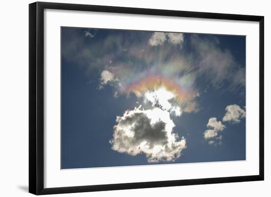 Iridescent Clouds, Alberta, Canada-null-Framed Photographic Print