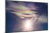 Iridescent Clouds Near the Sun-Stocktrek Images-Mounted Photographic Print