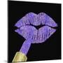 Iridescent Glitter Kiss Lavender-Tina Lavoie-Mounted Giclee Print