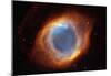 Iridescent Glory of Nearby Helix Nebula Space Photo Art Poster Print-null-Mounted Poster