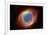 Iridescent Glory of Nearby Helix Nebula Space-null-Framed Photo