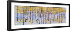 Iridescent Trees III-Alex Jawdokimov-Framed Giclee Print