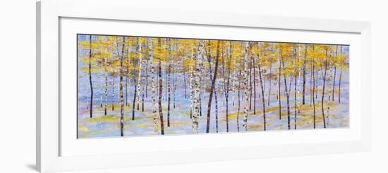 Iridescent Trees III-Alex Jawdokimov-Framed Giclee Print