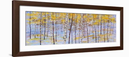 Iridescent Trees III-Alex Jawdokimov-Framed Giclee Print