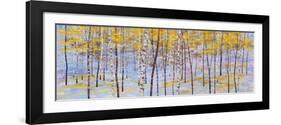 Iridescent Trees III-Alex Jawdokimov-Framed Giclee Print