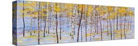 Iridescent Trees III-Alex Jawdokimov-Stretched Canvas