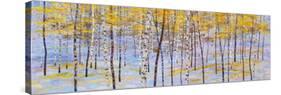 Iridescent Trees III-Alex Jawdokimov-Stretched Canvas