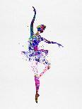 Ballerina Watercolor 4-Irina March-Poster