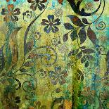 Art Floral Grunge Background Pattern. To See Similar, Please Visit My Portfolio-Irina QQQ-Art Print