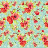 Poppy Pattern II-Irina Trzaskos Studios-Giclee Print