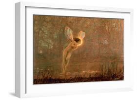 Iris, 1886-John Atkinson Grimshaw-Framed Giclee Print