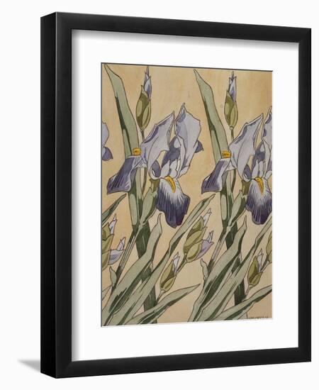 Iris, 1898-Kolo Moser-Framed Premium Giclee Print