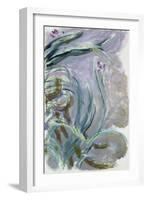 Iris, 1924-25-Claude Monet-Framed Giclee Print