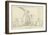 Iris Advises Priam to Obtain the Body of Hector-John Flaxman-Framed Giclee Print