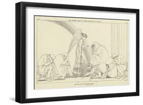 Iris Advises Priam to Obtain the Body of Hector-John Flaxman-Framed Giclee Print